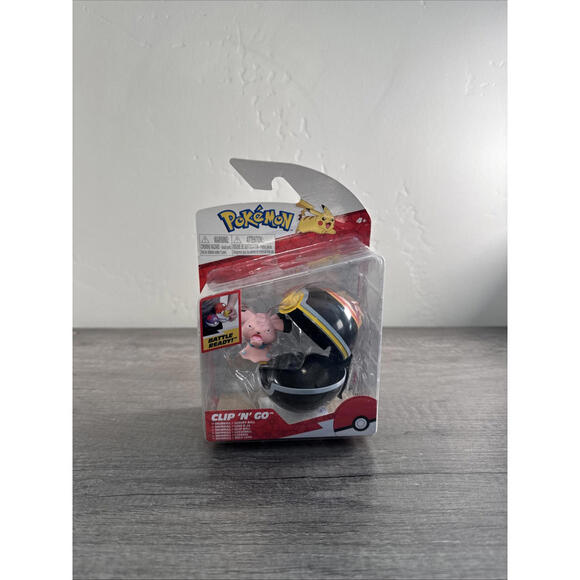 Snubbull figure Pokemon Clip ‘N’ Go Luxury Ball Battle Ready NEW in Box - Picture 1 of 5